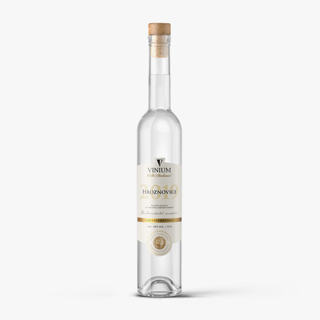 hroznovice-produkt Hroznovice, VINIUM Velké Pavlovice, destilát, pálenka, Rulandské modré