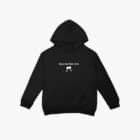 Pánská černá mikina Není den bez vína