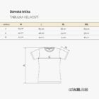 tabulka velikosti damske triko 1